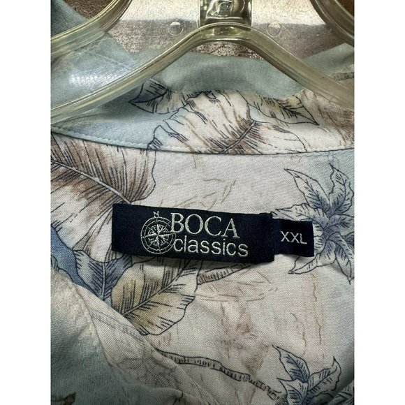 Boca Classics Men's Short Sleeve Button‎ Up Size XXL - Picture 3 of 4